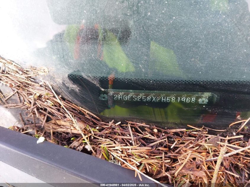 2002 Honda Civic Ex VIN: 2HGES258X2H581968 Lot: 41948981