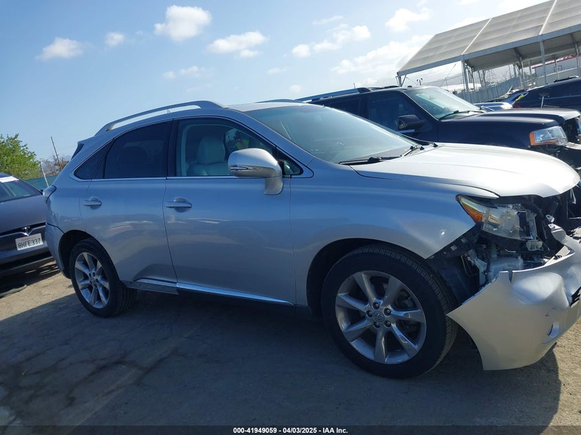 2012 LEXUS RX 350 VIN: 2T2BK1BA9CC134963
