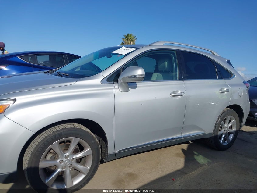 2012 LEXUS RX 350 VIN: 2T2BK1BA9CC134963