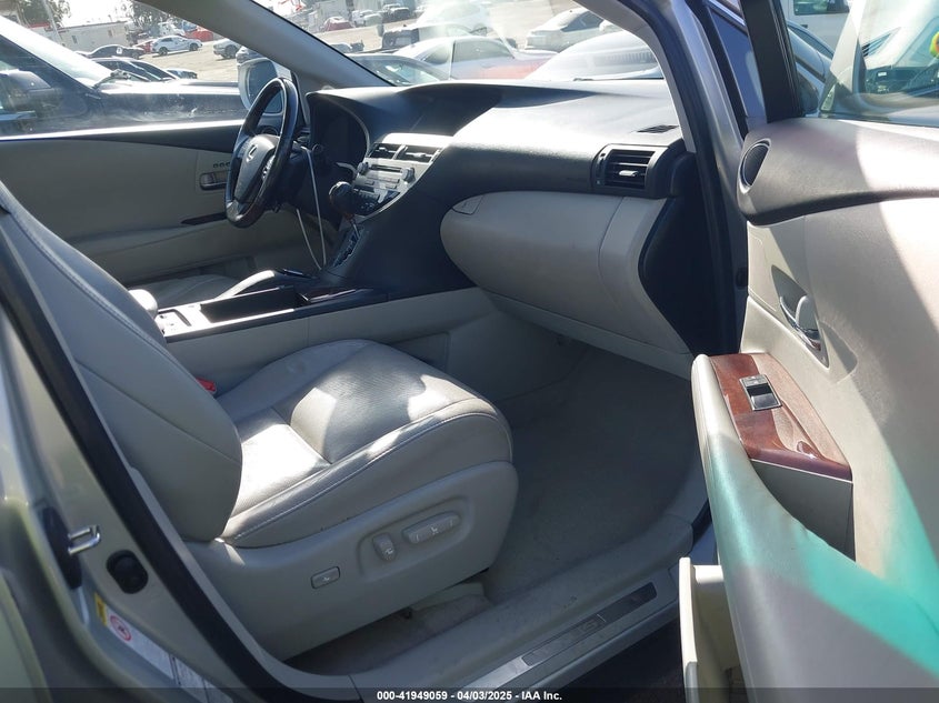2012 LEXUS RX 350 VIN: 2T2BK1BA9CC134963