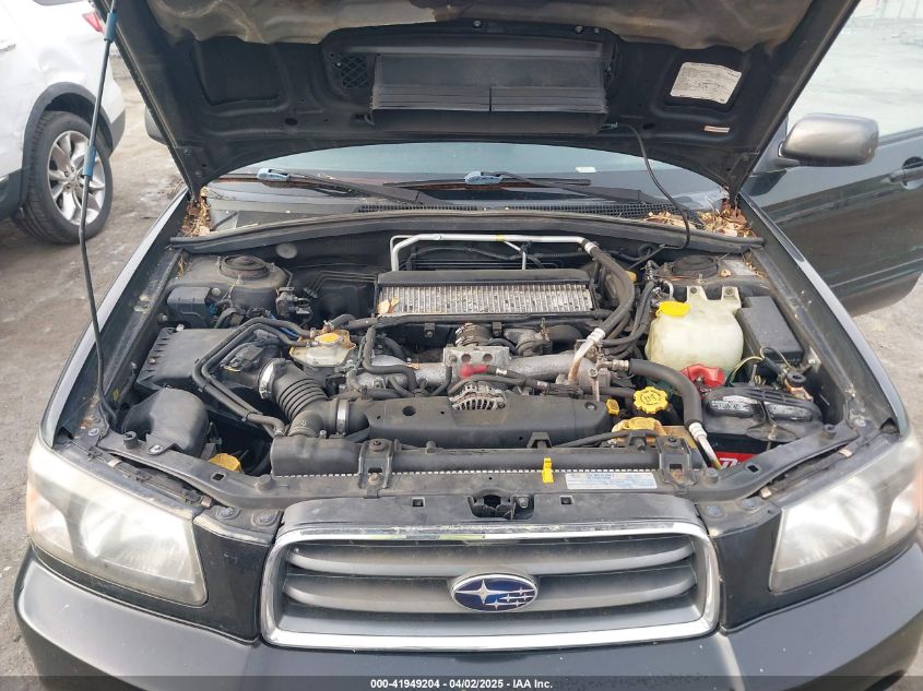 2004 Subaru Forester 2.5Xt VIN: JF1SG69654H703721 Lot: 41949204