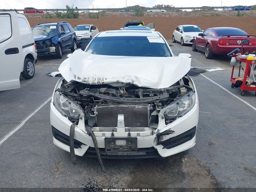 2018 HONDA CIVIC VIN: 19XFC2F76JE206191