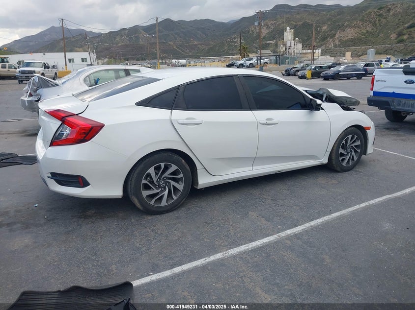 2018 HONDA CIVIC VIN: 19XFC2F76JE206191