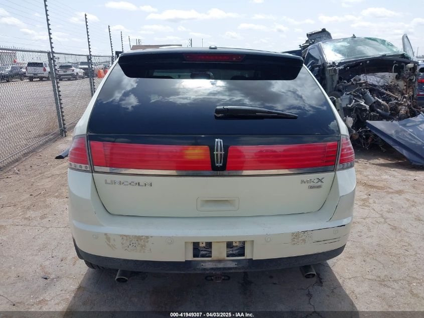 2008 Lincoln Mkx VIN: 2LMDU88C88BJ15930 Lot: 41949307