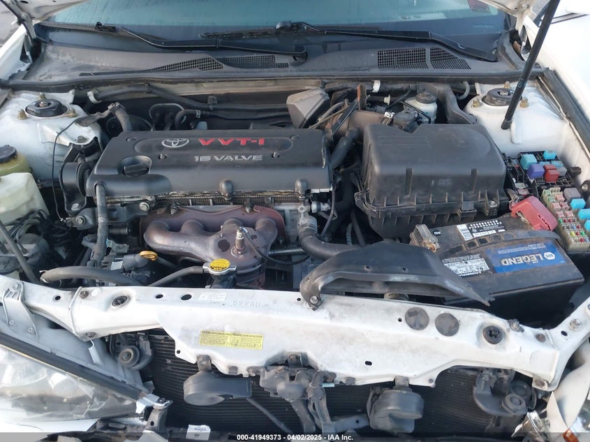 2006 TOYOTA CAMRY VIN: 4T1BE32K26U744500