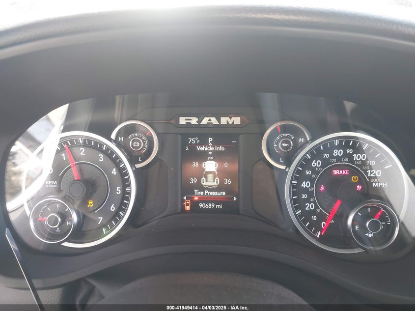 2020 RAM 1500 VIN: 1C6SRFBT5LN377544