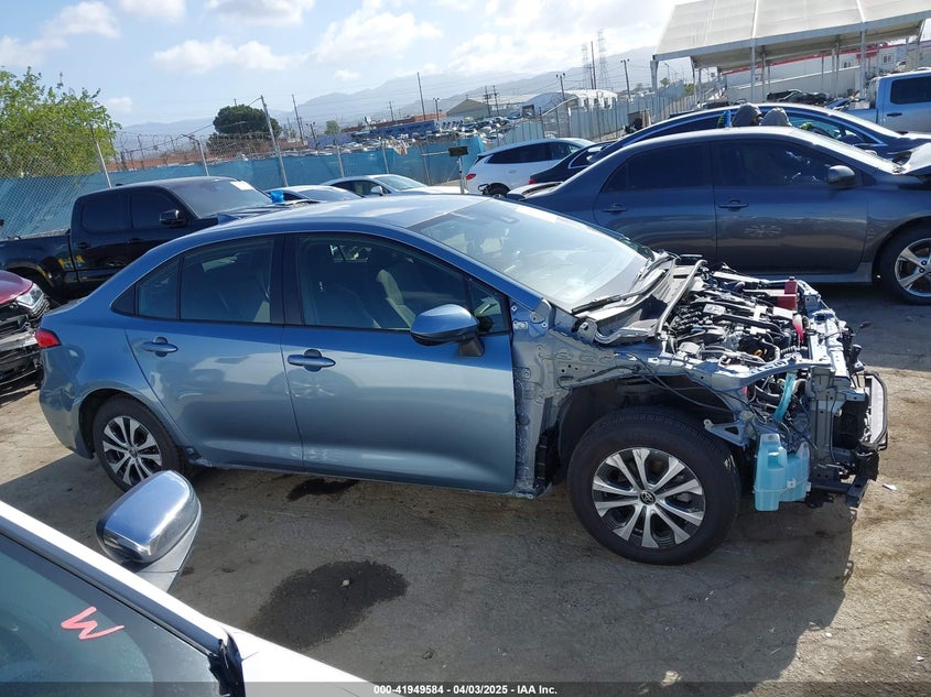 2021 TOYOTA COROLLA HYBRID LE - JTDEAMDEXMJ002757