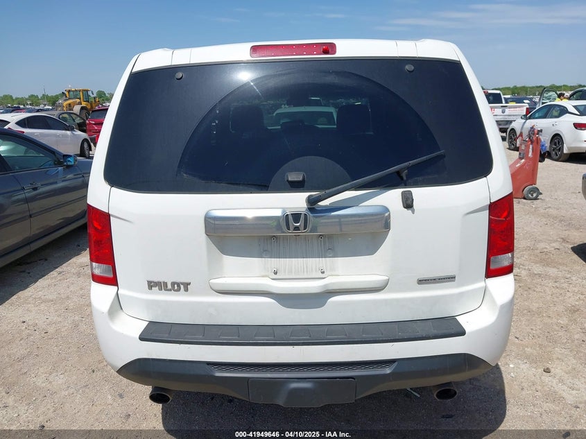 2015 HONDA PILOT SE - 5FNYF3H33FB005141