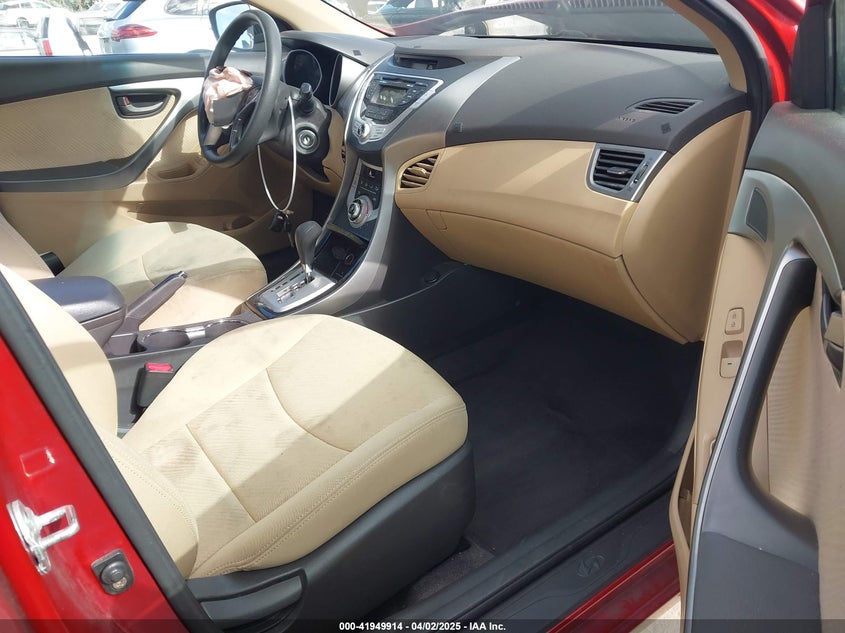 2011 HYUNDAI ELANTRA VIN: KMHDH4AE7BU087527
