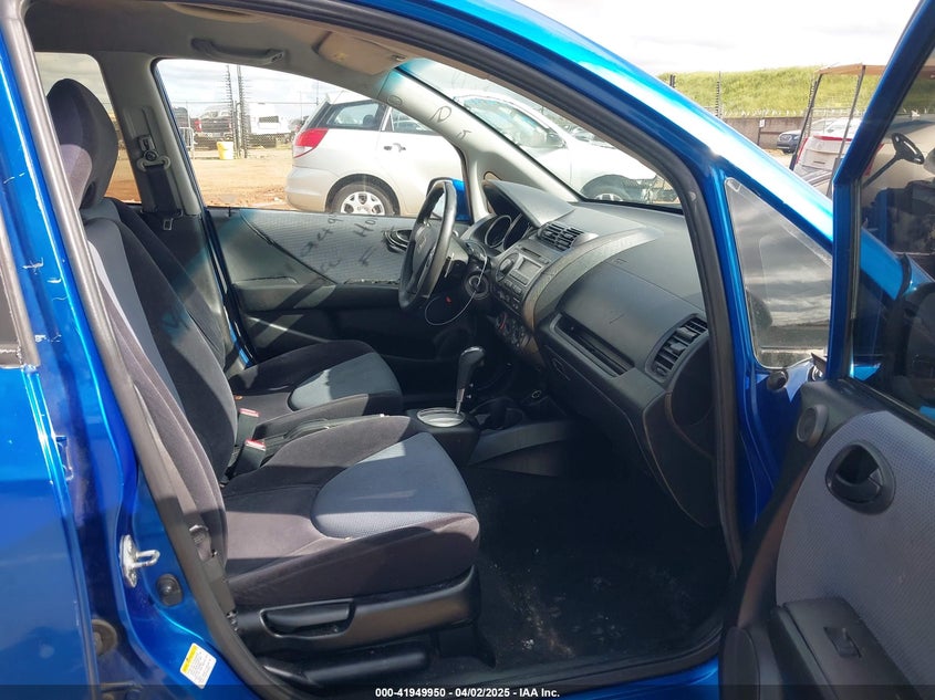 2008 HONDA FIT VIN: JHMGD38628S036848