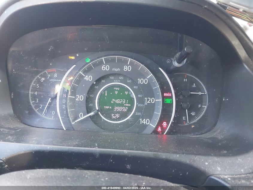 2013 HONDA CR-V VIN: 5J6RM4H32DL008701