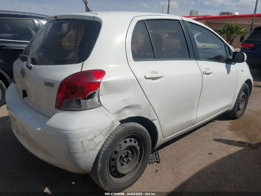 2010 Toyota Yaris VIN: JTDKT4K39A5281007 Lot: 41949998