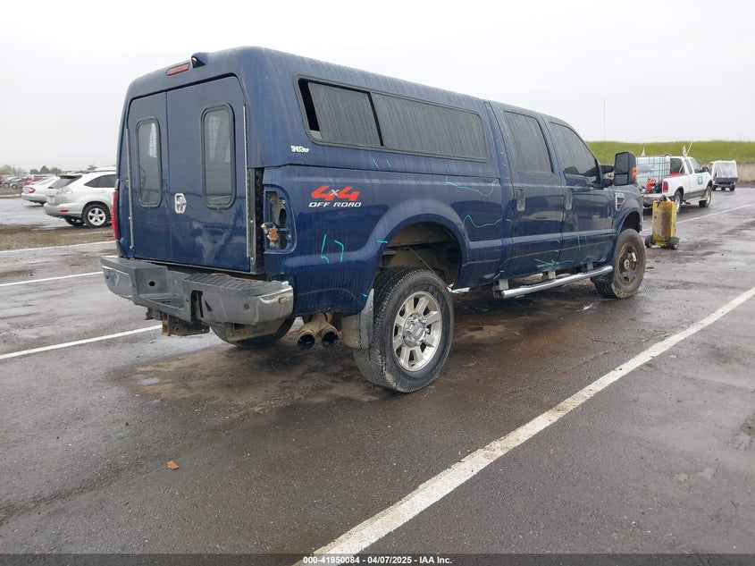 2008 FORD F-250 VIN: 1FTSW21R78EE15704