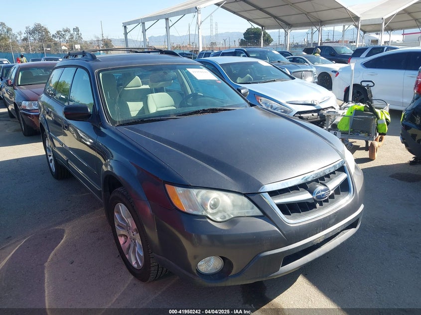 2008 SUBARU OUTBACK VIN: 4S4BP61CX87317797