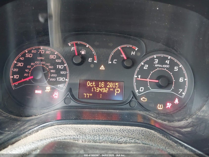 2016 RAM PROMASTER CITY TRADESMAN ZFBERFAT1G6C29405