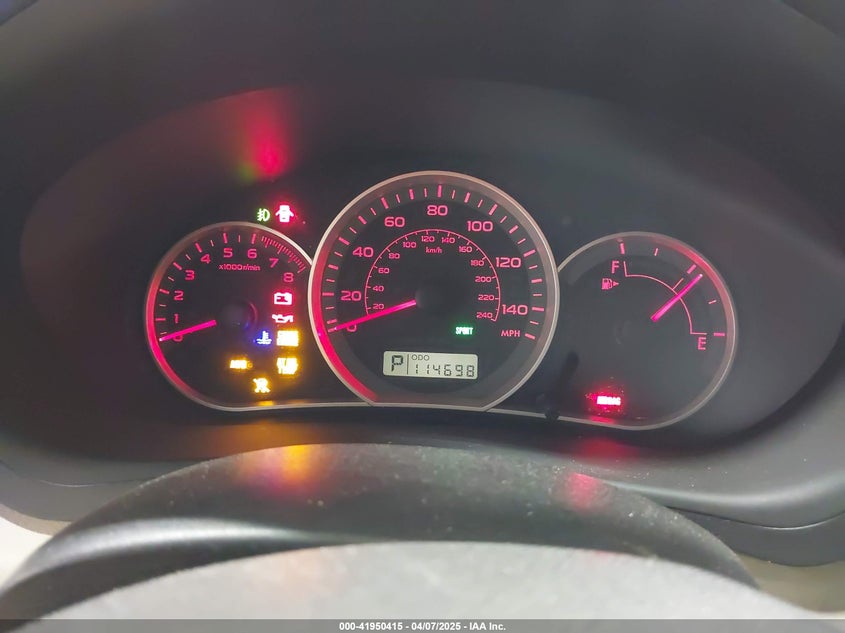 2010 SUBARU IMPREZA VIN: JF1GH6B6XAH822471