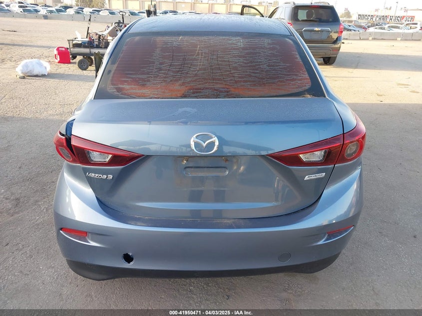 2015 MAZDA MAZDA3 VIN: 3MZBM1U75FM145709