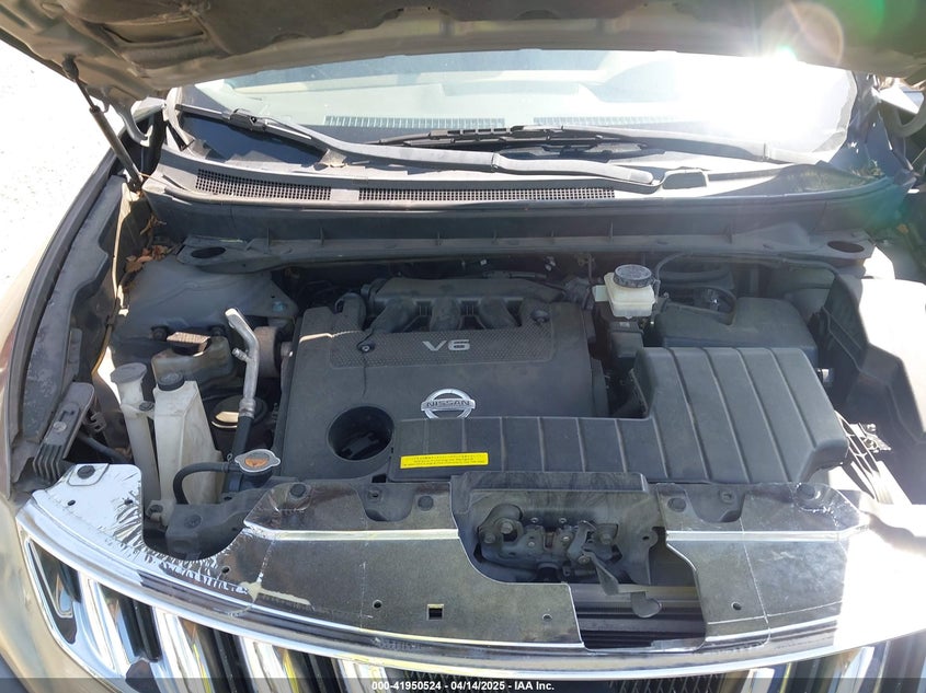 2009 NISSAN MURANO VIN: JN8AZ18U79W101591