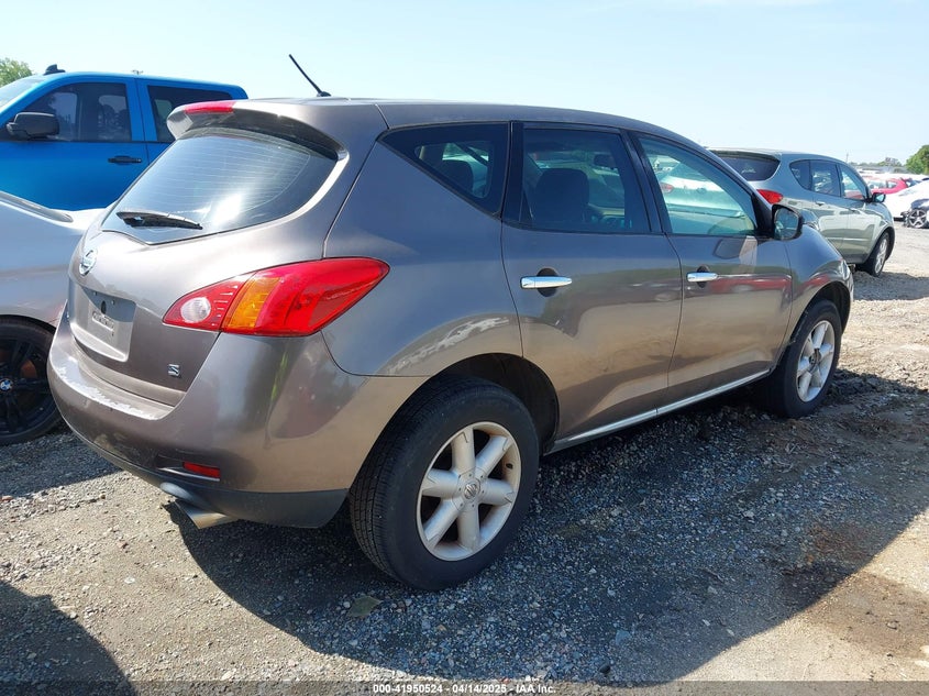2009 NISSAN MURANO VIN: JN8AZ18U79W101591