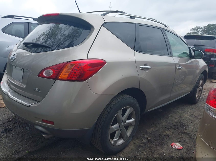 2010 NISSAN MURANO VIN: JN8AZ1MU7AW017328
