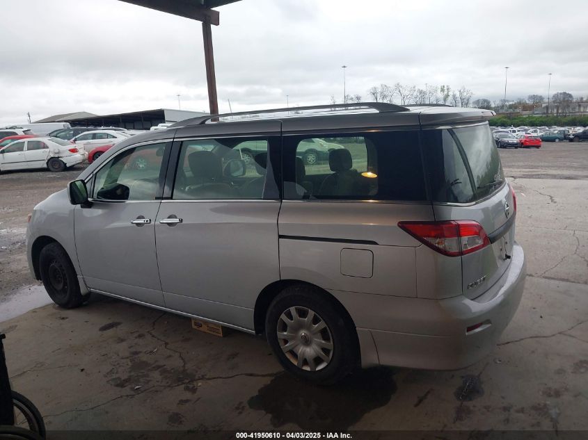 2015 Nissan Quest S VIN: JN8AE2KP8F9127146 Lot: 41950610