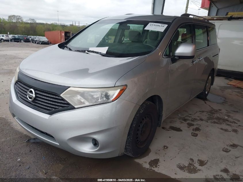 2015 Nissan Quest S VIN: JN8AE2KP8F9127146 Lot: 41950610