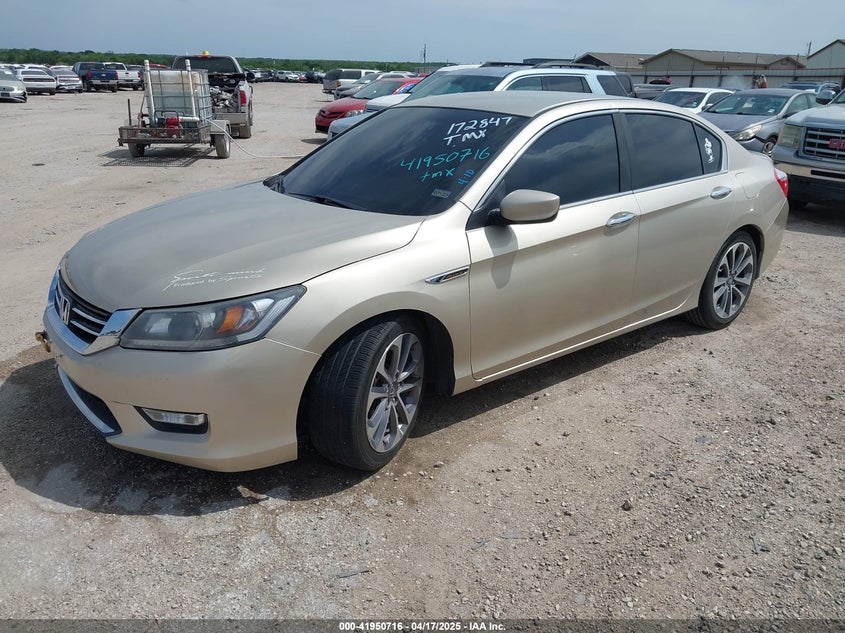 Vin: 1hgcr2f5xea172847, lot: 42442134, honda accord sport 20142