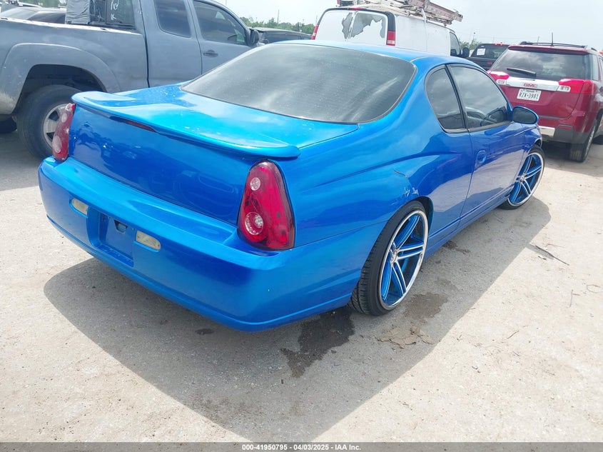 2007 CHEVROLET MONTE CARLO VIN: 2G1WJ15K079126830