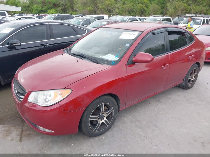 2010 HYUNDAI ELANTRA VIN: KMHDU4AD2AU184779