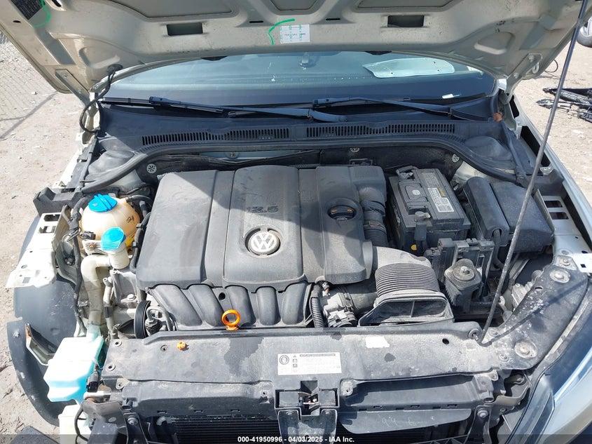 2011 VOLKSWAGEN JETTA VIN: 3VWDZ7AJXBM327932
