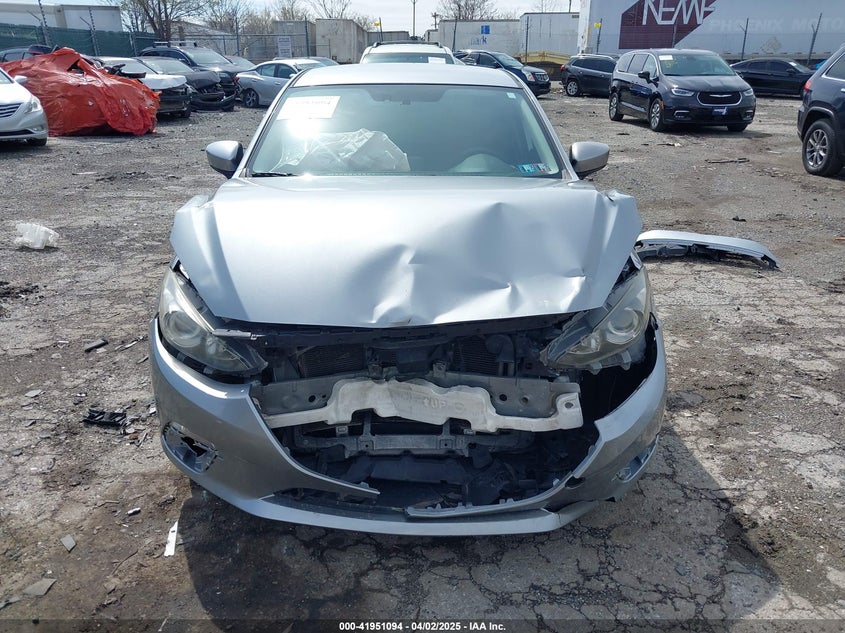 2016 MAZDA MAZDA3 VIN: JM1BM1U76G1306098