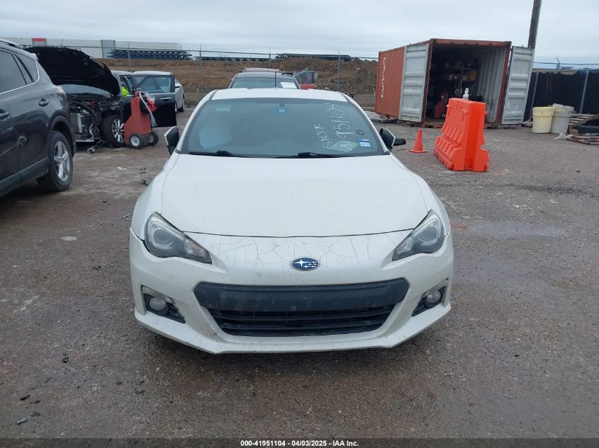 2013 Subaru Brz Limited VIN: JF1ZCAC14D1607517 Lot: 41951104