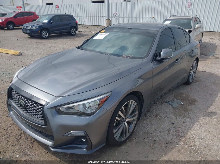 VIN JN1EV7CP5MM703829 2021 INFINITI Q50 SENSORY