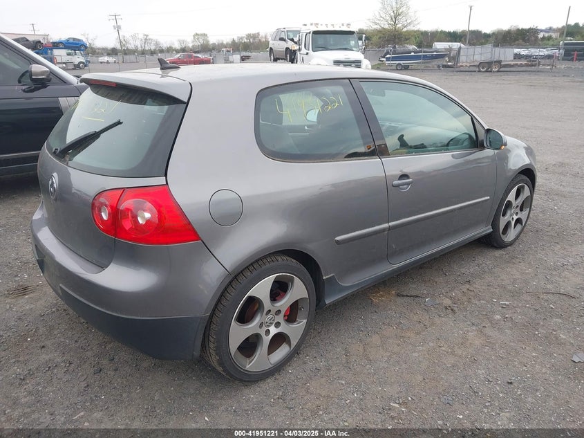 2007 VOLKSWAGEN GTI VIN: WVWEV71K47W095220