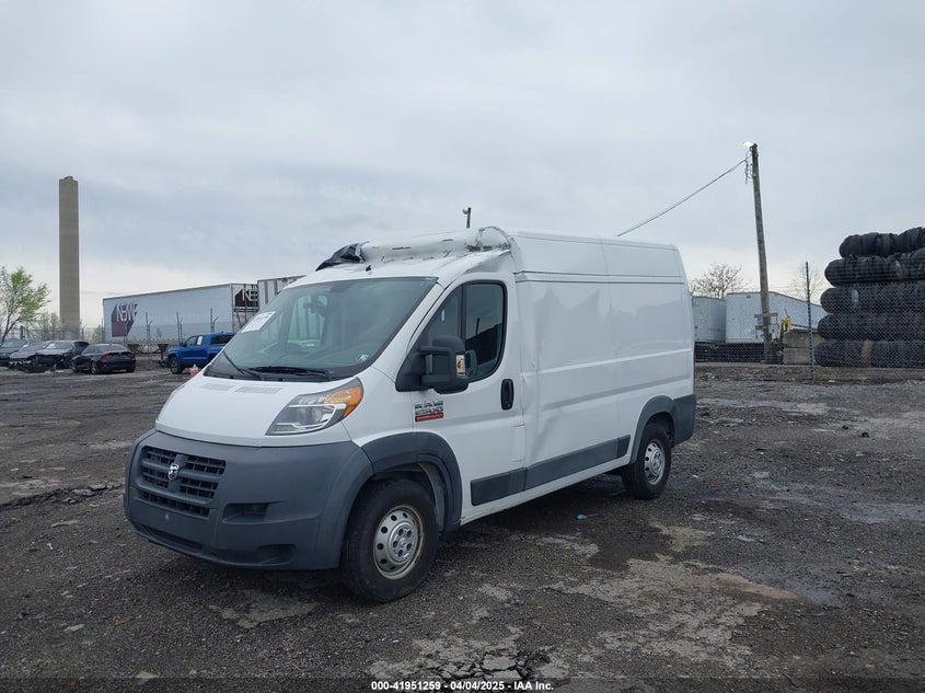 2014 RAM PROMASTER 2500 VIN: 3C6TRVCG1EE107735
