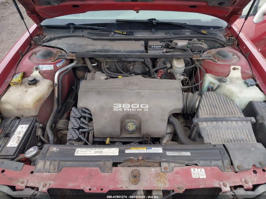 1998 Pontiac Bonneville Se VIN: 1G2HX52K4W4205482 Lot: 41951274