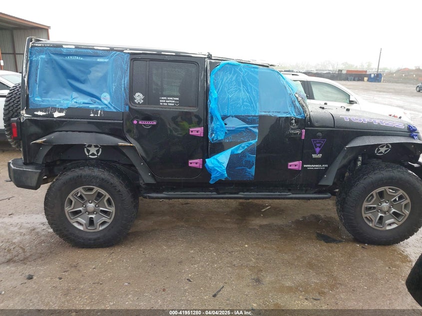 2017 JEEP WRANGLER UNLIMITED VIN: 1C4BJWFG7HL653450