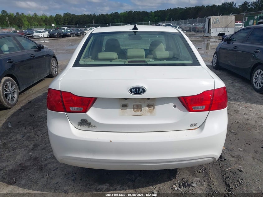 2010 KIA OPTIMA VIN: KNAGH4A80A5406252