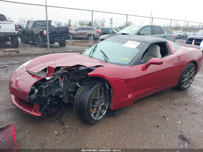 2006 CHEVROLET CORVETTE VIN: 1G1YY26U065107054