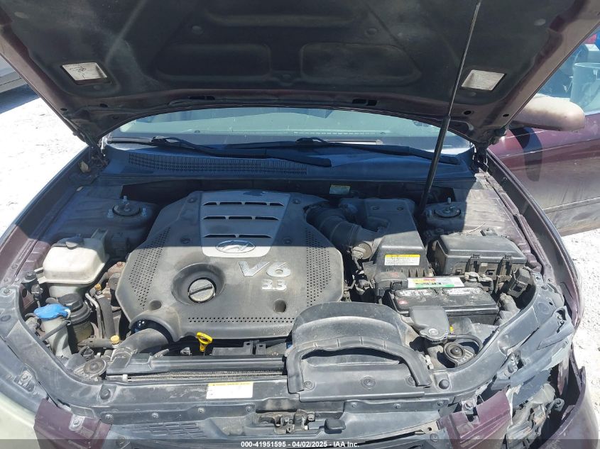 2006 Hyundai Sonata Gls V6/Lx V6 VIN: 5NPEU46F86H103322 Lot: 41951595