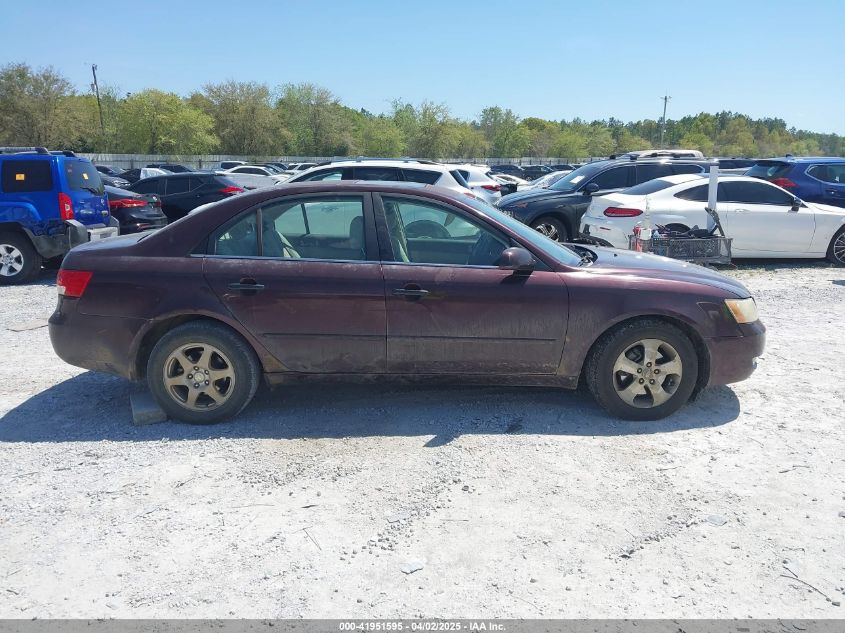2006 Hyundai Sonata Gls V6/Lx V6 VIN: 5NPEU46F86H103322 Lot: 41951595