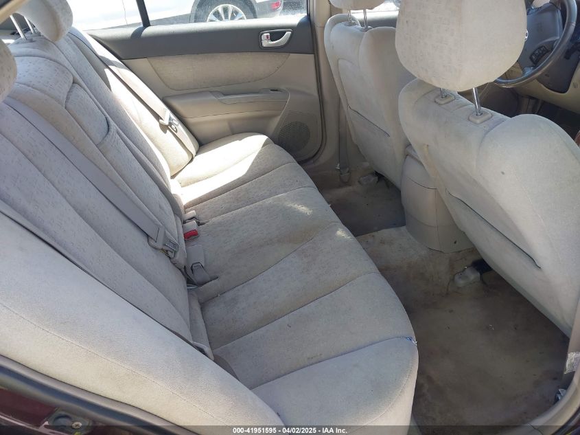 2006 Hyundai Sonata Gls V6/Lx V6 VIN: 5NPEU46F86H103322 Lot: 41951595