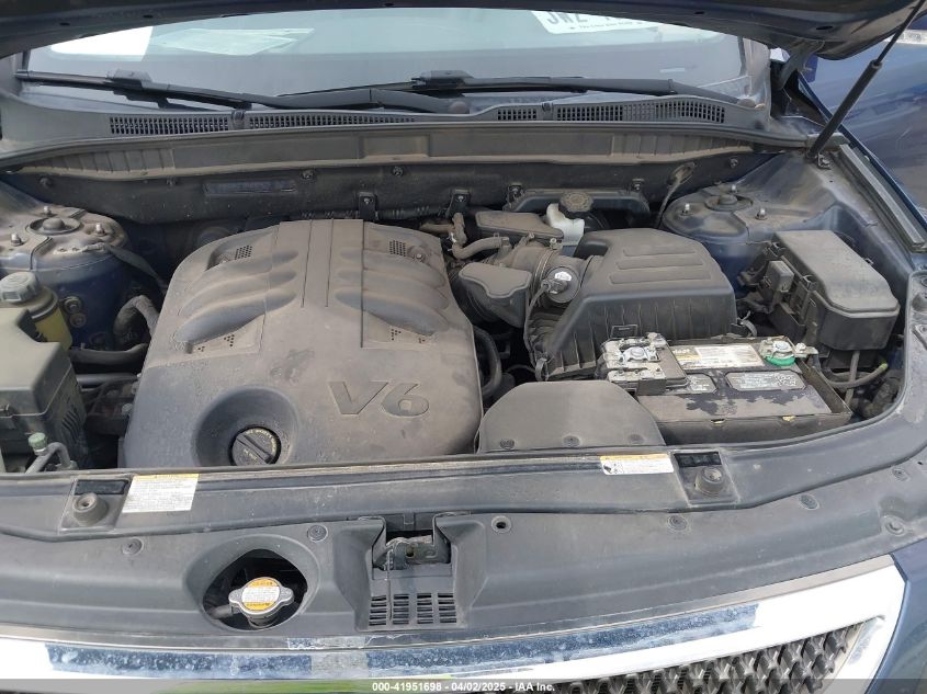 2010 Hyundai Veracruz Limited VIN: KM8NU4CCXAU108414 Lot: 41951698