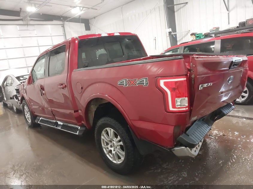 2015 FORD F-150 VIN: 1FTEW1EG3FKE16315