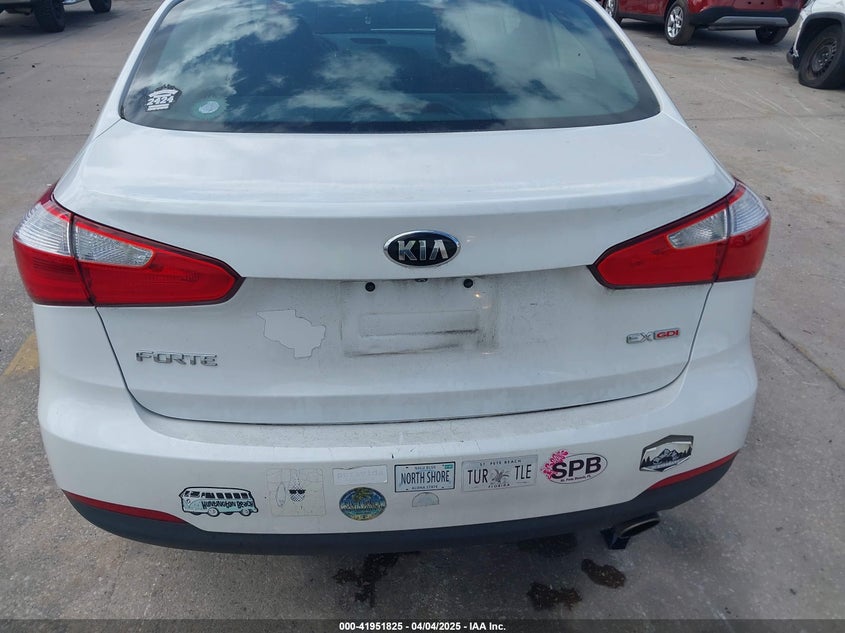 2016 KIA FORTE EX - KNAFX4A82G5505467
