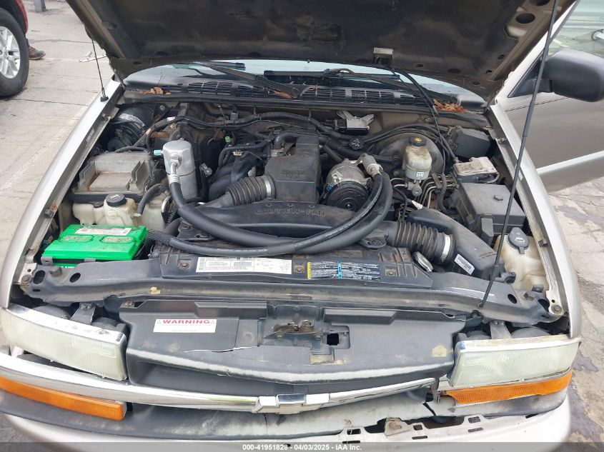 2003 Chevrolet S-10 Ls VIN: 1GCCS19H438219619 Lot: 41951828