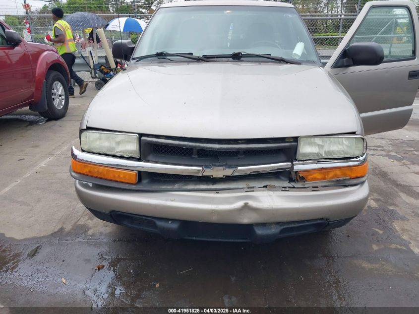 2003 Chevrolet S-10 Ls VIN: 1GCCS19H438219619 Lot: 41951828