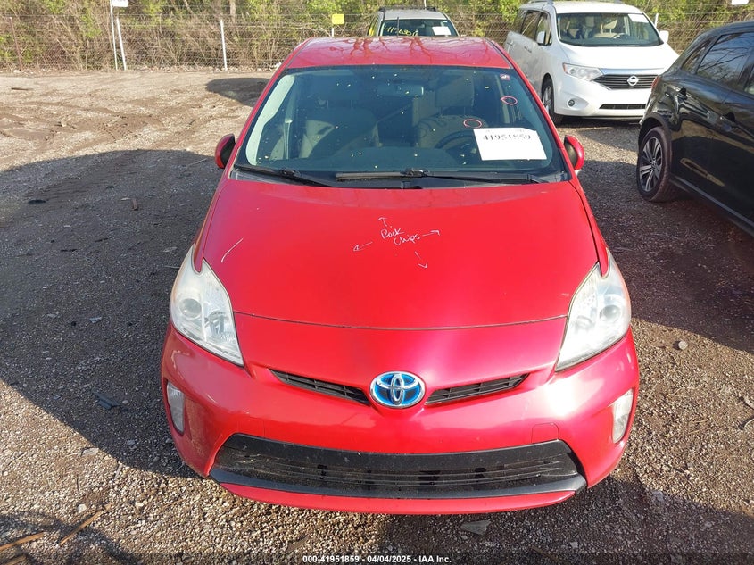 2013 TOYOTA PRIUS VIN: JTDKN3DUXD5696576