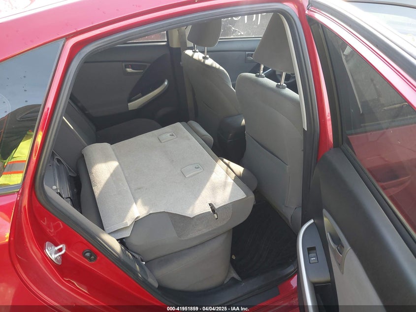 2013 TOYOTA PRIUS VIN: JTDKN3DUXD5696576