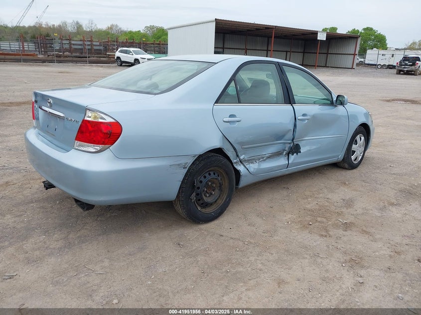 2006 TOYOTA CAMRY VIN: 4T1BE32K76U690501